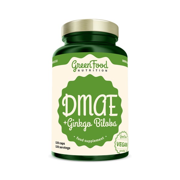 GreenFood Nutrition DMAE + Ginkgo Biloba 120 St