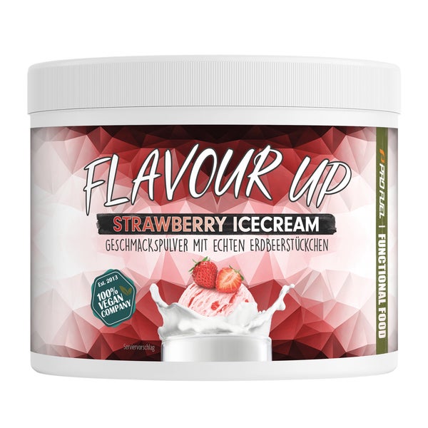 ProFuel - FLAVOUR UP Strawberry Icecream - 9 kcal/Portion 250 g