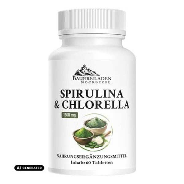 Bauernladen Nockberge | Spirulina/ Chlorella | 10 Tage Kur 60 St