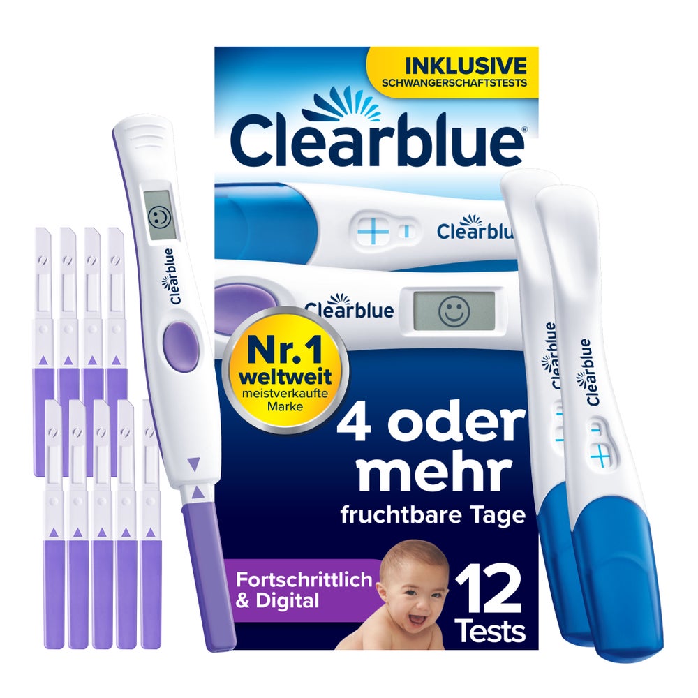 Clearblue Ovulation U.schwangerschaftstest Kombip. 12 St