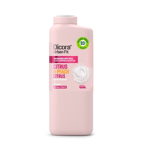 DICORA  Bodylotion mit Vitamin C, Zitrus-, und Pfirsichextrakt 400 ml