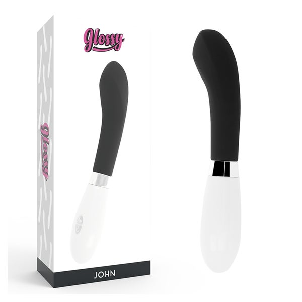 GLOSSY - Silikonvibrator mit geschwungener Form 1 St