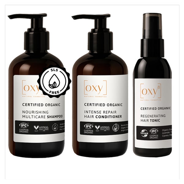 OXY8 NATURKOSMETIK Haarpflege-Set 625 ml