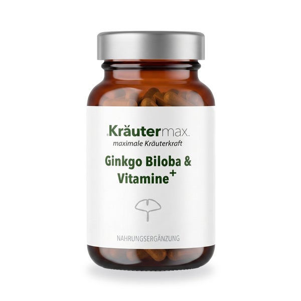 Ginkgo Biloba & Vitamine+ Kapseln 60 St