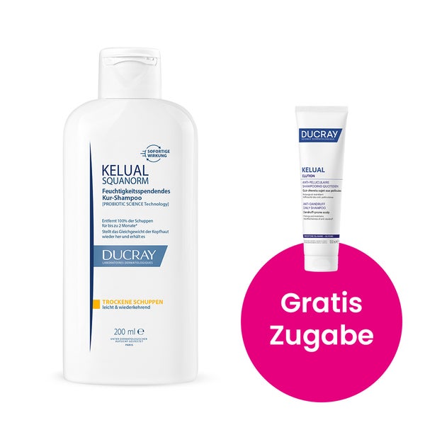KELUAL SQUANORM Anti-Schuppen Shampoo Trockene Schuppen 200 ml