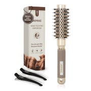 2er Set Haarbürste Ohne Ziepen Bio Weizenstroh Lockenbürste 1 St