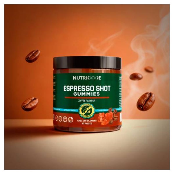Espresso Shot Gummies 120 g NUTRICODEOHNE ZUCKERZUSATZ 120 g