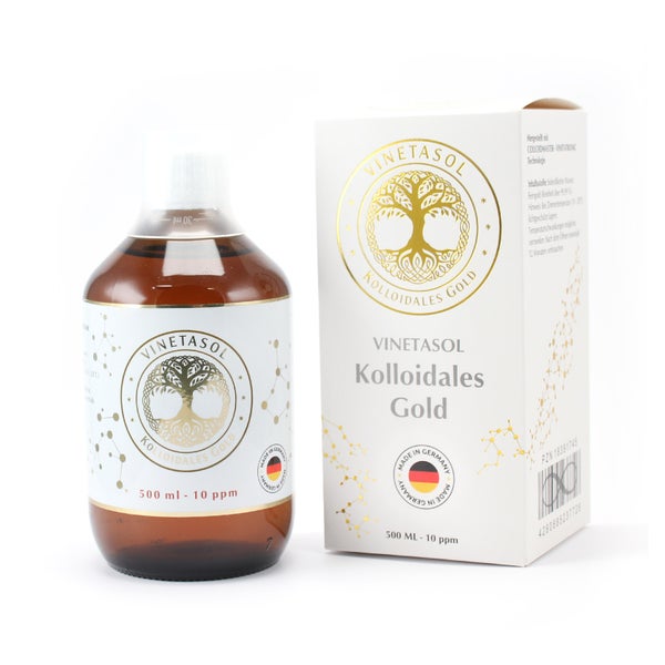 VINETASOL KOLLOIDALES GOLD - 10ppm 500 ml