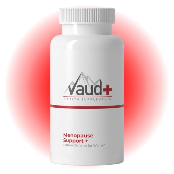 Vaud Menopause Support - Wechseljahre Formel mit Traubensilberkerze, Soja-Isoflavonen & B6 - 60 Kapseln 60 St