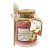 Florex Badesalz Winterzauber mit Schafmilch im dekorativen Glas mit Holzlöffel 300 g