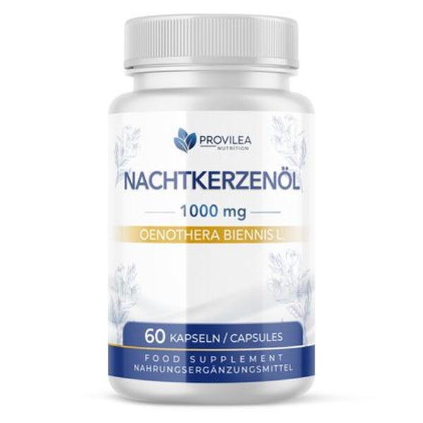 Provilea | Nachtkerzenöl Kapseln | 1000mg Tagesdosis 60 St