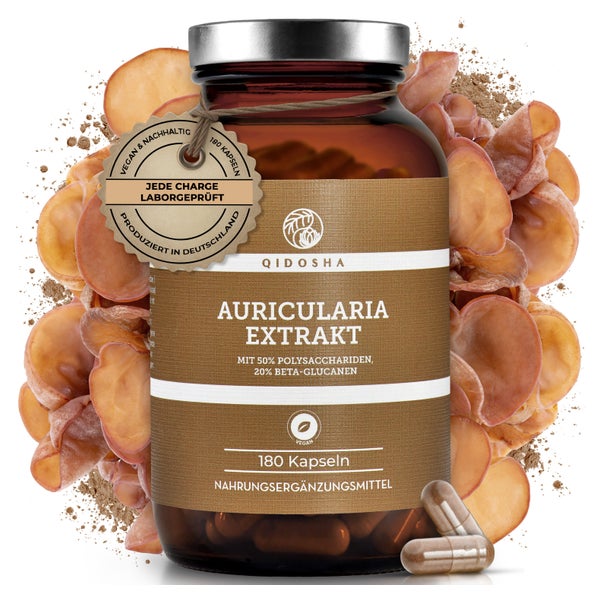QIDOSHA Auricularia (Judasohr) Extrakt 180 St