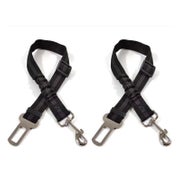 Sicherheitsgurt Auto Hund 2er Set Stoßdämpfung Karabiner ver 1 St