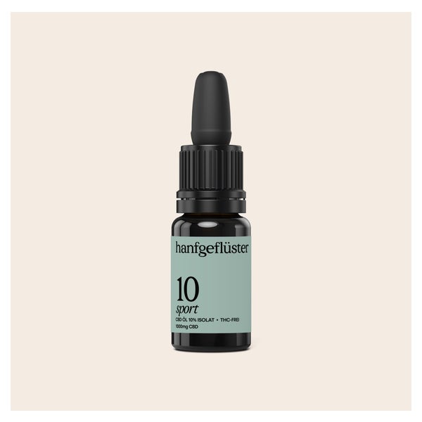HANFGEFLÜSTER CBD Sportöl 10% 1 St