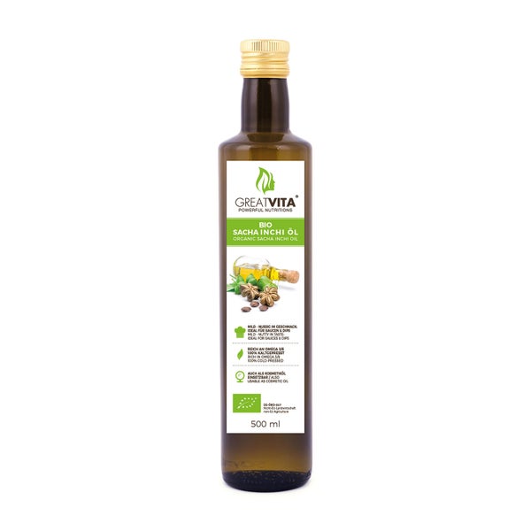 GreatVita Bio Sacha Inchi Öl 500 ml