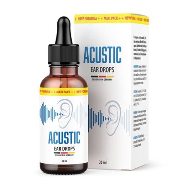 Acustic Ear Drops - Ohrentropfen | für deine Ohren 30 ml