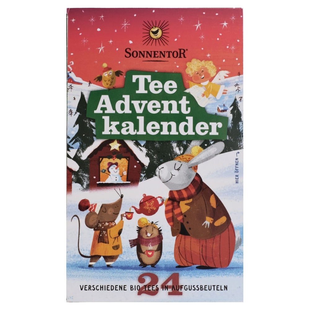 Sonnentor Tee-Adventkalender  bio 24FB 24 St