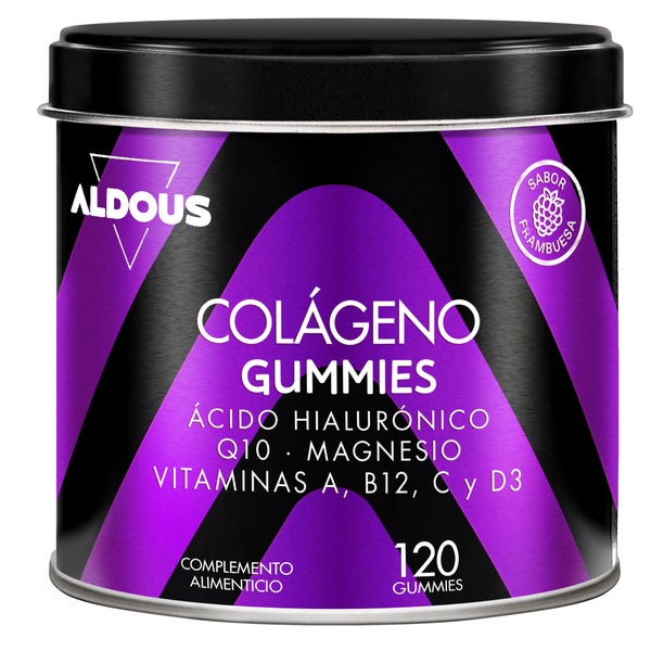 Kollagen mit Magnesium und Hyaluronsäure –  mit Coenzym Q10 und den Vitaminen C, B12, D3 und A – Aldous 300 g