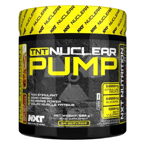 NXT Nutrition TNT Nuclear Pump Fizzy Cola Bottles