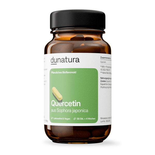 Quercetin (250mg)  | 56 Kapseln in Glasflasche 56 St