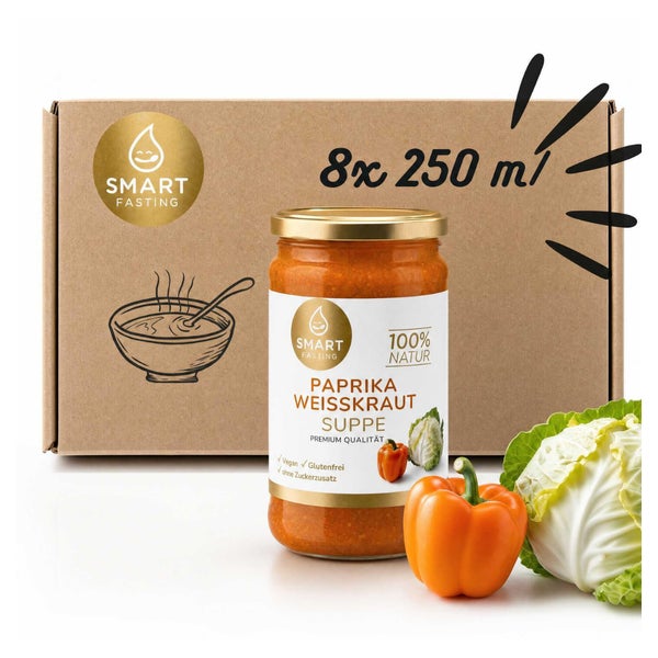 Fastensuppe Paprika Weißkraut - 8x250ml, natürlich, vegan 250 ml