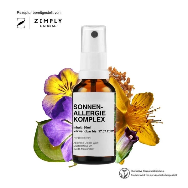 Zimply Natural SONNENALLERGIE KOMPLEX - Pflanzbasierte Rezeptur 30 ml