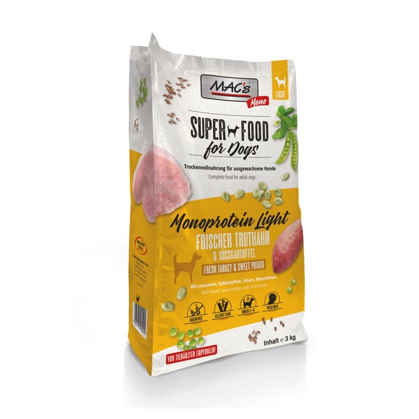 MAC's DOG - Monoprotein Senior/Light 3 kg