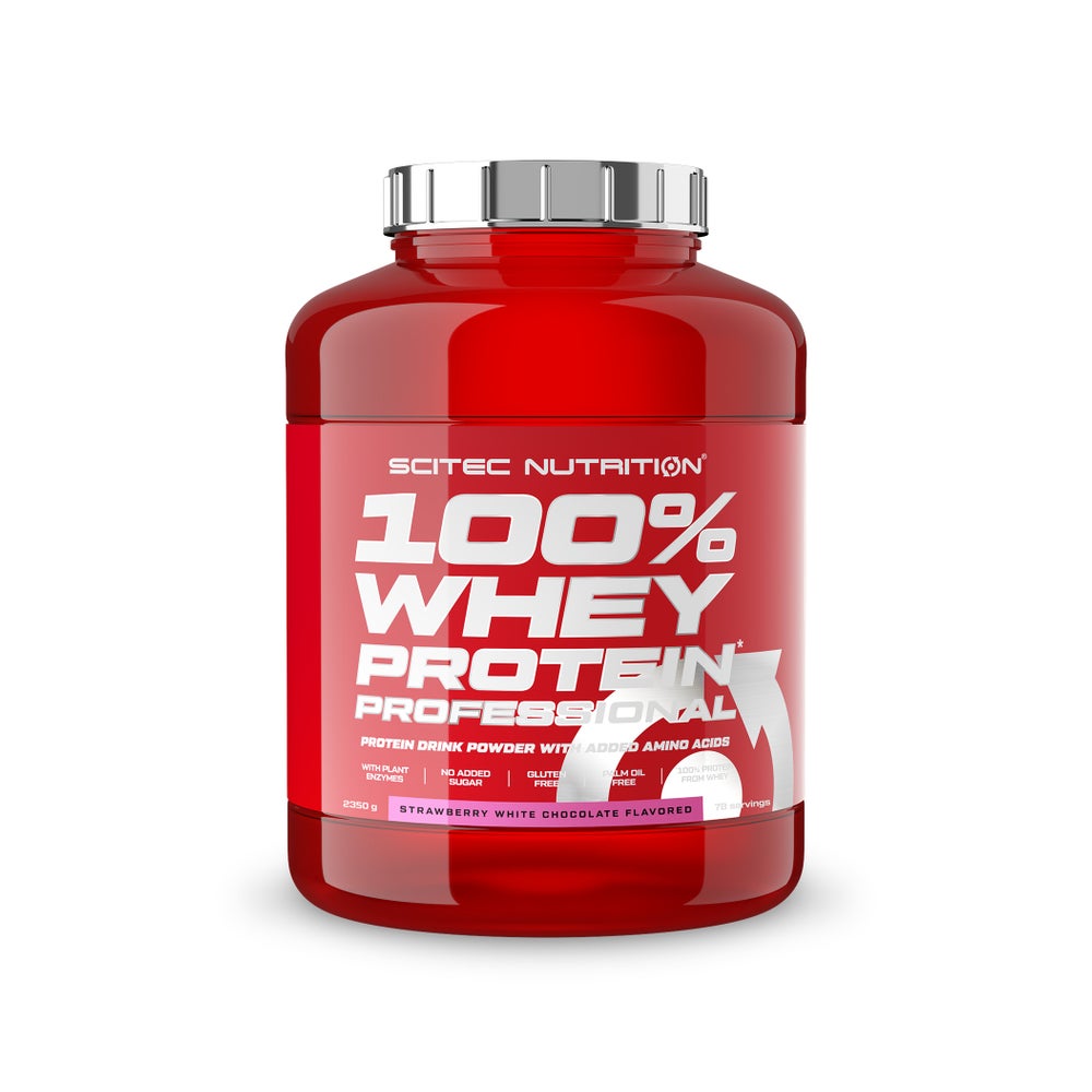 Scitec 100% Whey Professional Strawberry White Chocolate