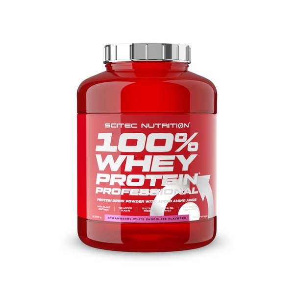 Scitec 100% Whey Professional Strawberry White Chocolate