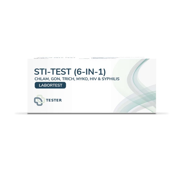 6-in-1 STI-Test (Mann) 1 St