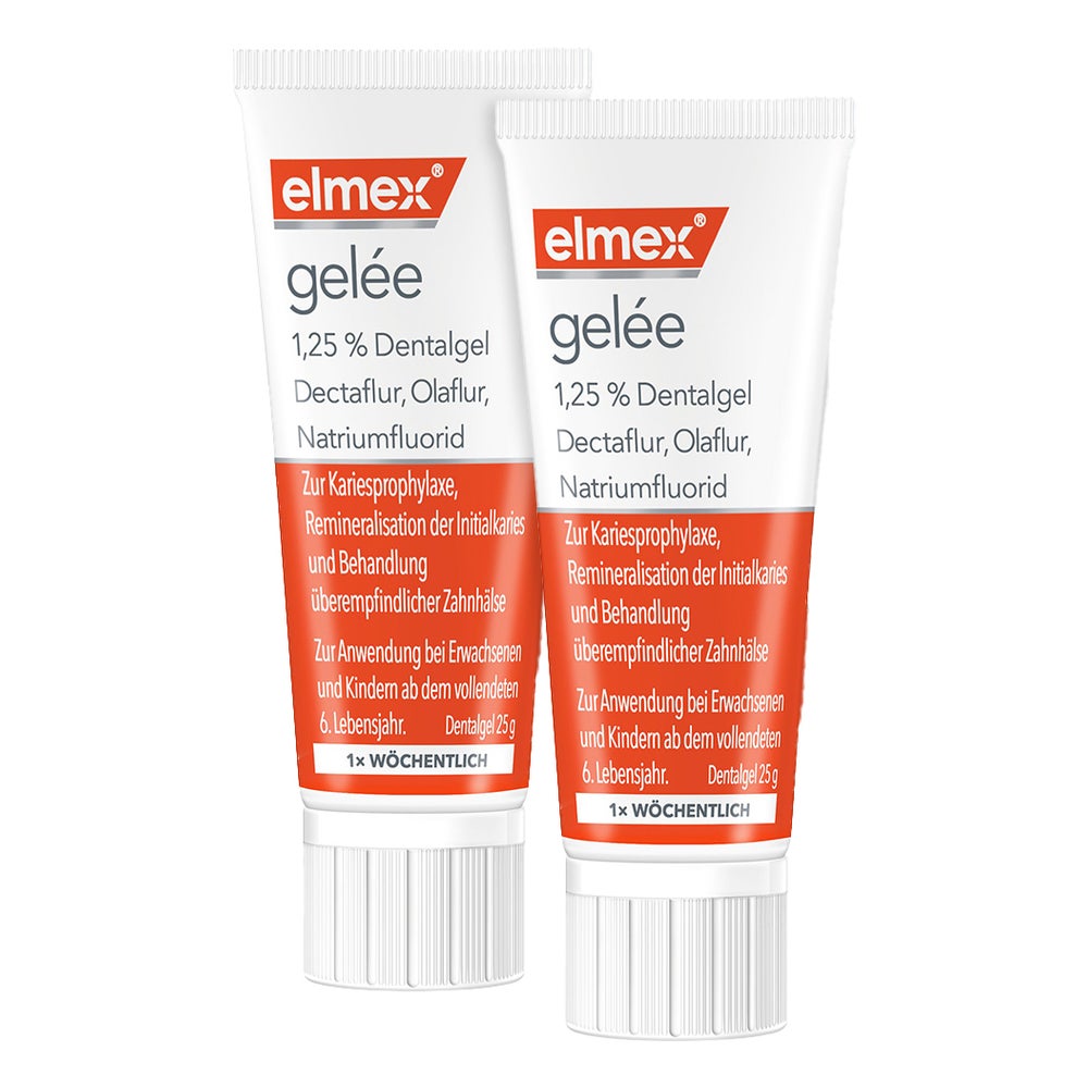 Elmex Gelee Zahngel m Fluorid 25g DP 2X25 g
