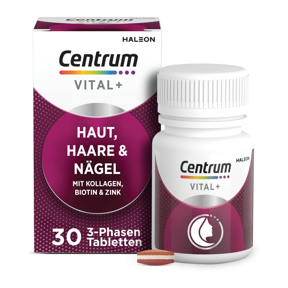Centrum Vital+ Haut Haare & Nägel Tabletten 30 St
