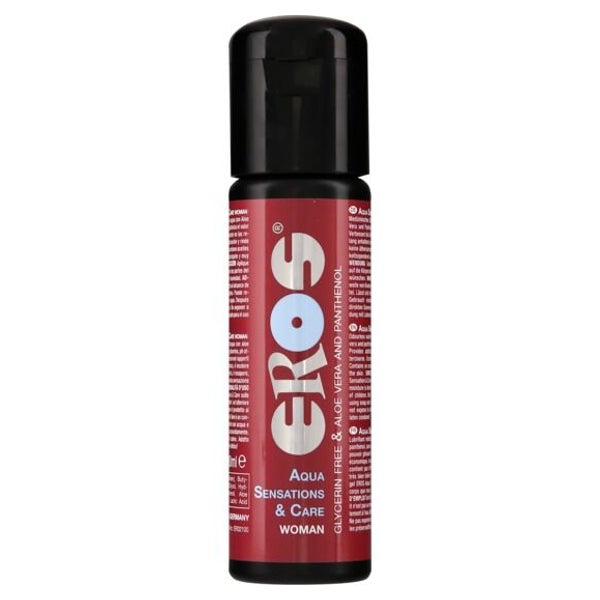 Eros - Gleitgel auf Wasserbasis für Frauen "Aqua Sensation & Care" 100 ml