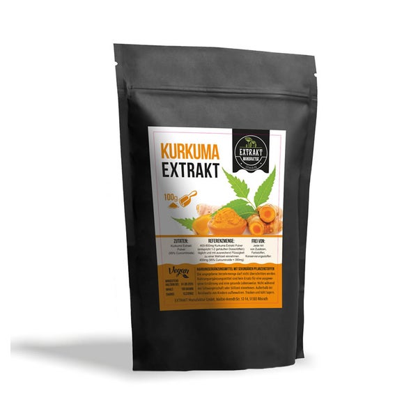 Extrakt Manufaktur Kurkuma Extrakt Pulver 100 g