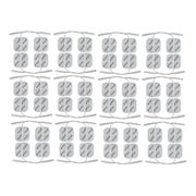 Produktabbildung: axion® selbstklebende Elektrodenpads 4x4 cm - 2mm ST 48 St