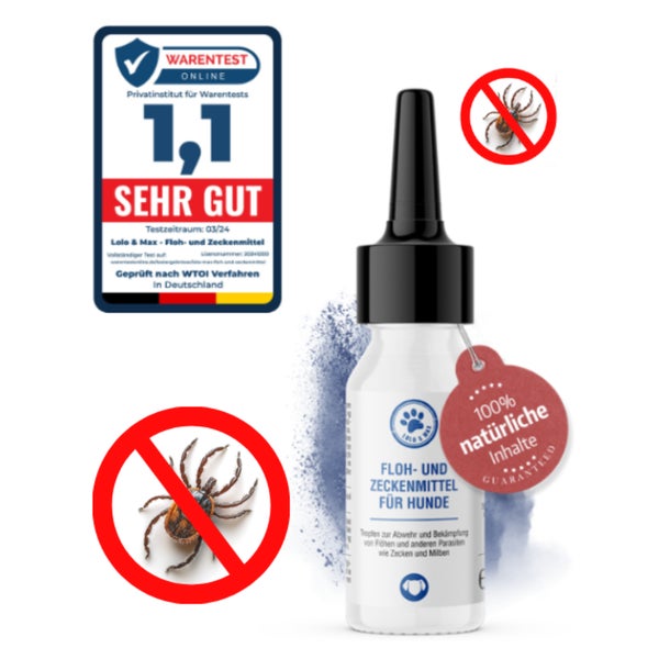 Hund Floh & Zeckenmittel - 40ml 40 ml