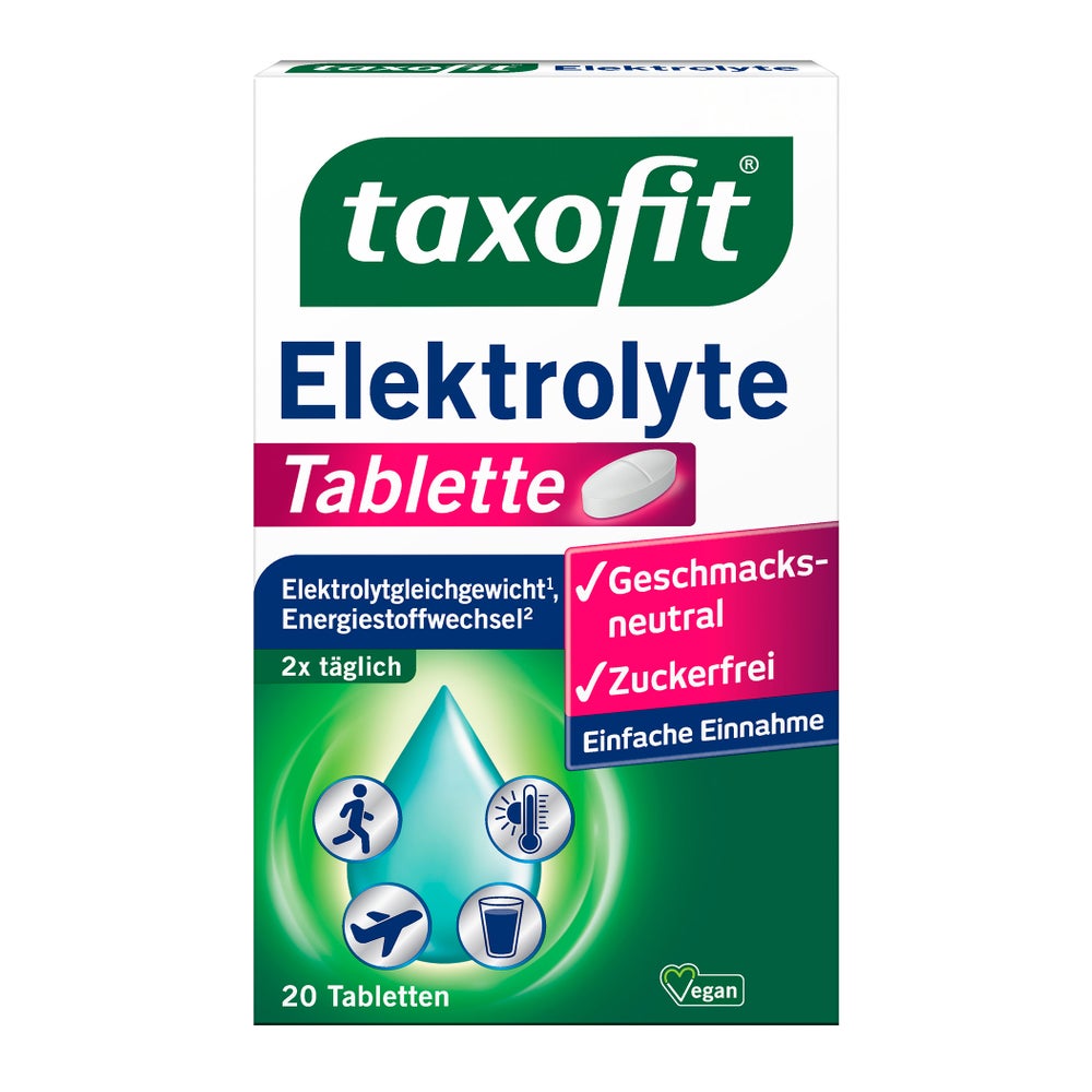 Taxofit Elektrolyte Tabletten 20 St