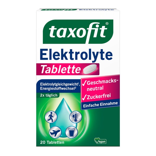 Taxofit Elektrolyte Tabletten 20 St