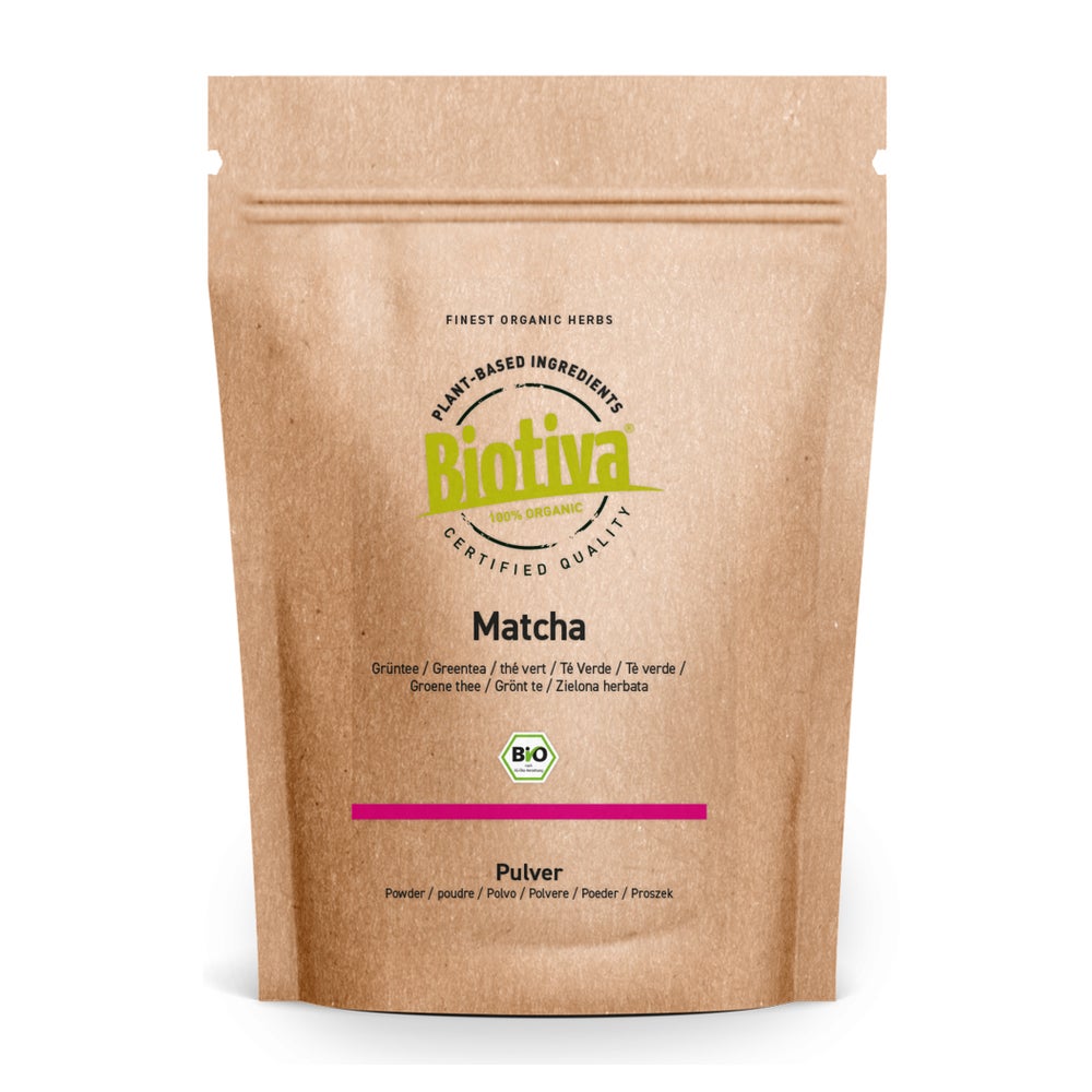 Biotiva Matcha Tee Bio 100 g