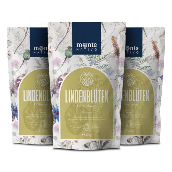 Monte Nativo Lindenblüten Kräutertee lose 3x200 g
