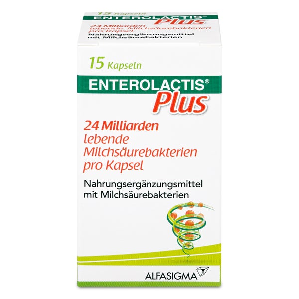 Enterolactis Plus Kapseln 15 St