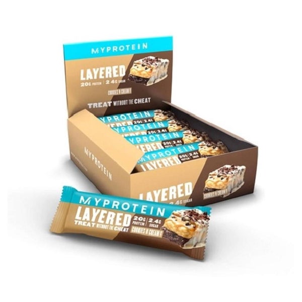 MyProtein Layered Bars 12xCookie Crumble 60 g