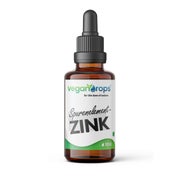 Vegan Drops® - Zink Tropfen - 15mg Zinksulfat pro Tagesdosis 50 ml