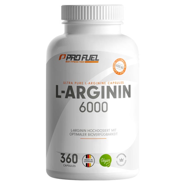 ProFuel - L-Arginin 360 Kapseln vegan 6000mg 360 St