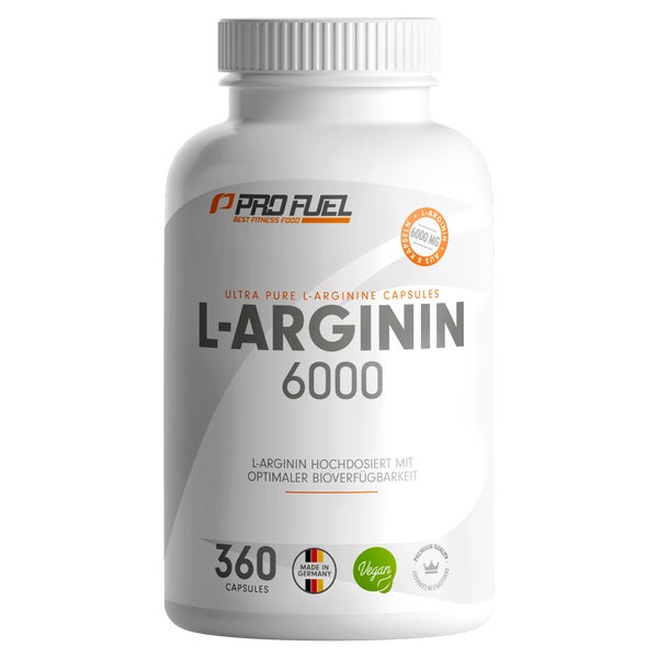 ProFuel L-Arginin 360 Kapseln vegan mit 6000 mg L-Arginin 360 St