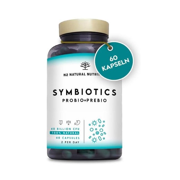 N2 Natural Nutrition Symbiotics Probio +Prebio 60 St