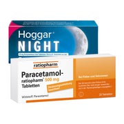 Paracetamo ratiopharm 500 + Hoggar Night 1 Set