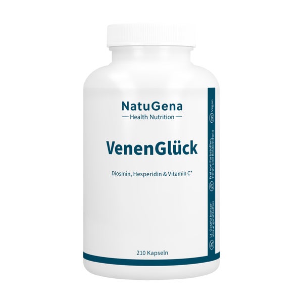 VenenglÜck Diosmin+hesperidin+vitamin C Vegan Kps. 210 St