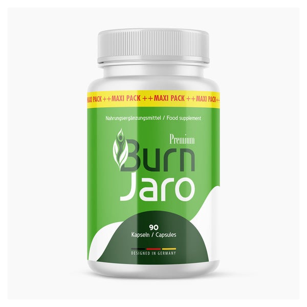 Burn Jaro Premium Kapseln mit Apfelessig | Stoffwechsel 90 St