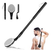 Rückenbürste 65cm Langer Griff Duschbürste Körperpeeling Tie 1 St